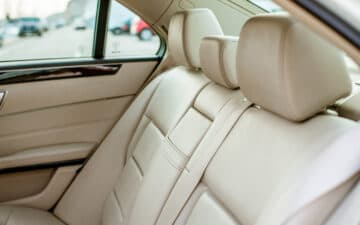 Rent Mercedes Benz Clase E350 CGI 4Matic - AMG Line - White 