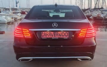 Reservar Online Mercedes Benz Clase E 350 CGI 4Matic - AMG LINE - Negro 