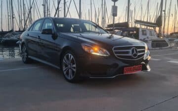 Reservar Online Mercedes Benz Clase E 350 CGI 4Matic - AMG LINE - Negro 