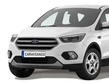 alquiler de coches baratos en Barcelona, ford Kuga