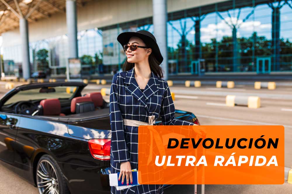 Ultra-fast return of your hire car at Barcelona Airport